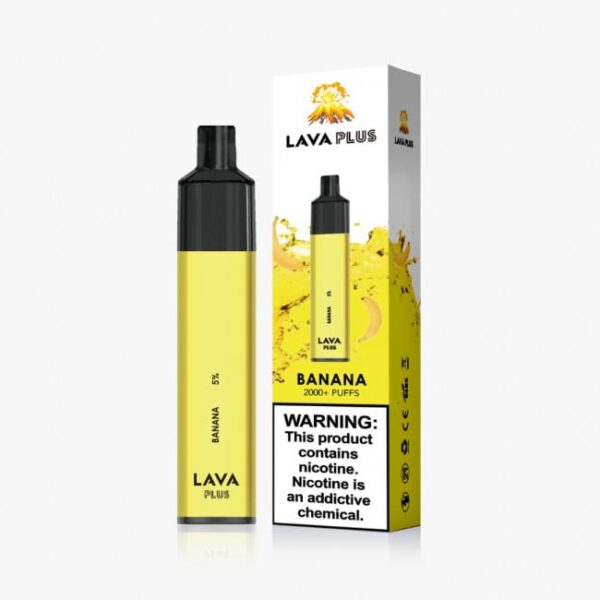 LAVA PLUS BOX OF 10 - BANANA