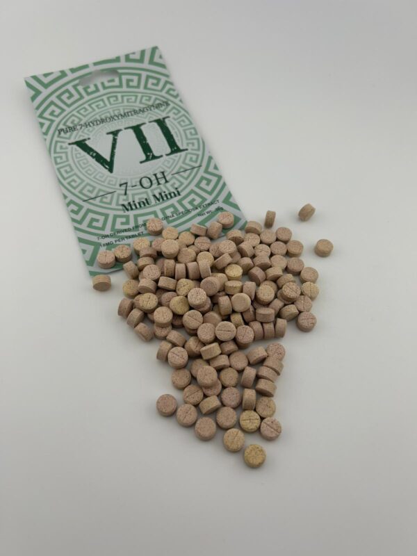 VII PURE 7-HYDROXYMITRAGYNINE TABLET 18MG 25CT - WHITE MINT MINI