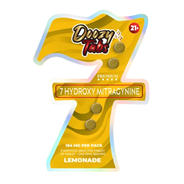 DOOZY TABS 7-HYDROXYMITRAGYNINE TABLETS 26MG 4CT - LEMONADE