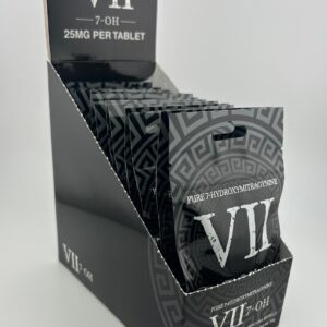 VII PURE 7-HYDROXYMITRAGYNINE TABLET 25MG 5CT - RASPBERRY