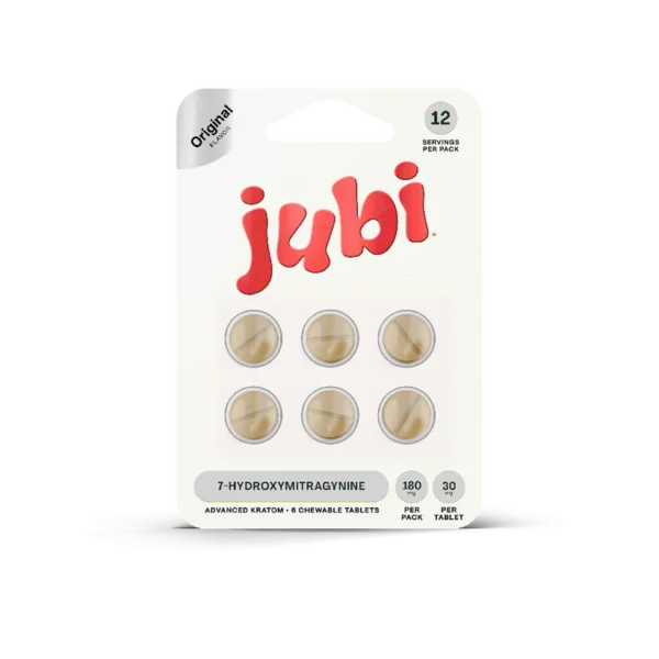 JUBI ADVANCED KRATOM 7-HYDROXYMITRAGYNINE TABLETS 30MG 6CT - ORIGINAL