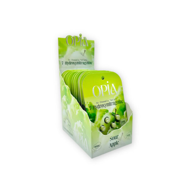 OPIA 7-HYDROXYMITRAGYNINE CHEWABLE TABLETS 20MG 4CT - SOUR APPLE