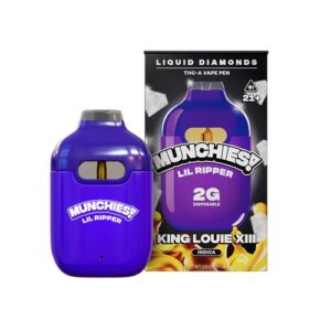 MUNCHIES LIL RIPPER 2G DISPOSABLE - KING LOUIE XIII INDICA