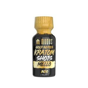 MODUS GOLD SERIES CONCENTRATED SUPER KRATOM SHOTS 15ML 398MG - MELLO INDO RELAX