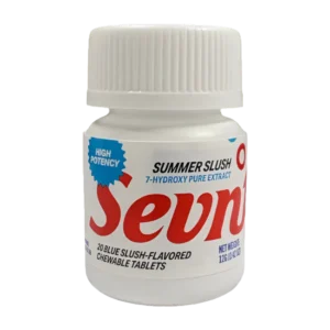 SEVN UP 7-HYDROXY PURE EXTRACT TABLETS BOTTLE 40MG 20CT - SUMMER SLUSH (BLUE SLUSH)