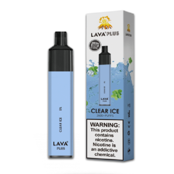 LAVA PLUS BOX OF 10 - CLEAR ICE 5%
