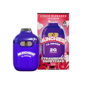 MUNCHIES LIL RIPPER 2G DISPOSABLE - STRAWBERRY SHORTCAKE SATIVA