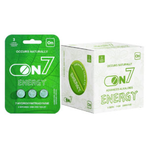 ON7 ADVANCED ALKALOIDS 7-HYDROXYMITRAGYNINE ENERGY CHEWABLE TABLETS 20MG 3CT - SOUR APPLE