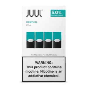 OLD ITEM - JUUL PODS CASE OF 6 BOXES - MENTHOL 5%
