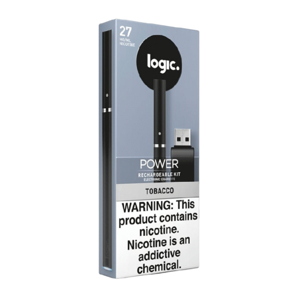 LOGIC POWER RECHARGEABLE KIT - TOBACCO 27MG