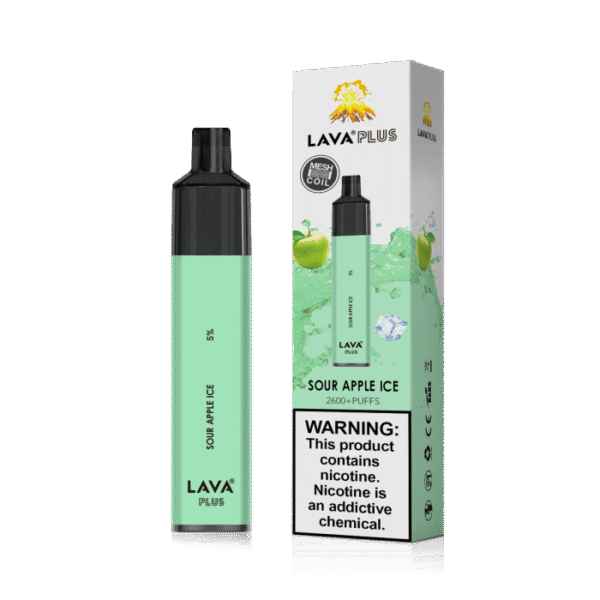 LAVA PLUS - SOUR APPLE ICE