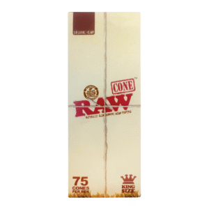 RAW CONES 75 COUNT - KING SIZE ORGANIC