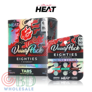 STRAIGHT HEAT EIGHTIES 7-HYDROXY TABLETS 80MG 6CT - LIMITED EDITION VARIETY PACK
