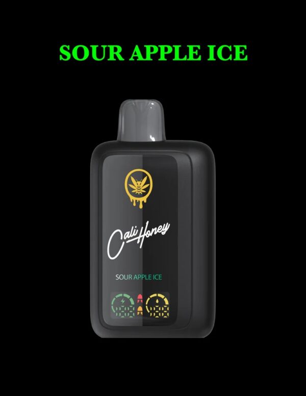 CALIFORNIA HONEY 20000 BOX OF 5 - SOUR APPLE ICE