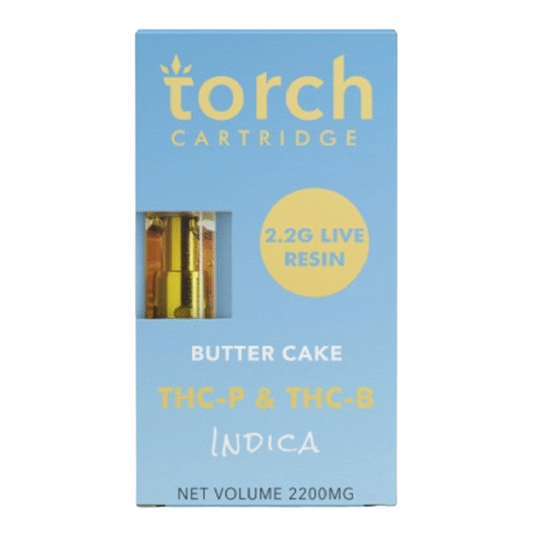 TORCH LIVE RESIN 2.2G CARTRIDGE - BUTTER CAKE INDICA