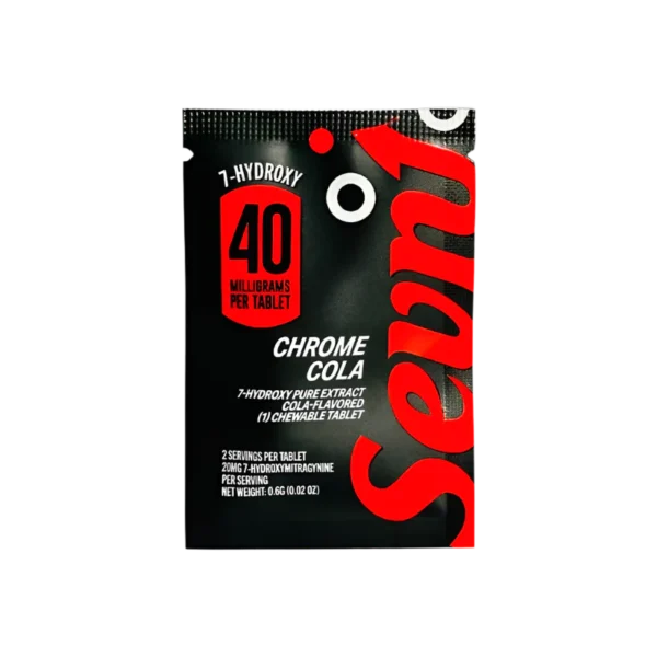 SEVN UP 7-HYDROXY PURE EXTRACT TABLETS 40MG 1CT - CHROME COLA