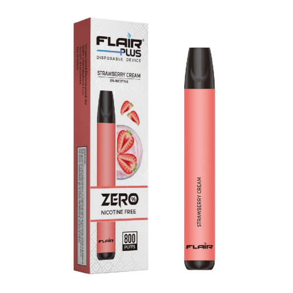 FLAIR PLUS ZERO 800 - STRAWBERRY CREAM