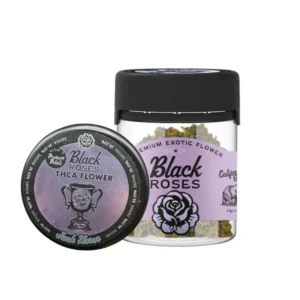 BLACK ROSES PREMIUM EXOTIC THC-A FLOWER 3.5G JAR - JACK HERER SATIVA