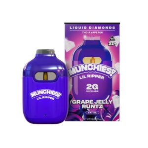 MUNCHIES LIL RIPPER 2G DISPOSABLE - GRAPE JELLY RUNTZ HYBRID