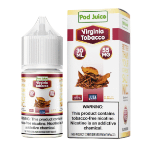 POD JUICE SALT NIC 30ML 35MG - VIRGINIA TOBACCO