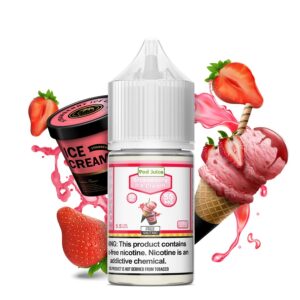 POD JUICE DESSERTS SALT NIC 30ML 55MG - STRAWBERRY ICE CREAM
