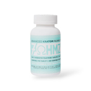 7 OHMZ ADVANCED KRATOM ALKALOIDS 7-HYDROXYMITRAGYNINE TABLETS BOTTLE 14MG 100CT - UNFLAVORED