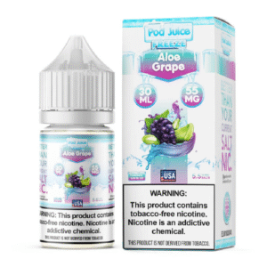 POD JUICE SALT NIC 30ML 55MG - ALOE GRAPE FREEZE