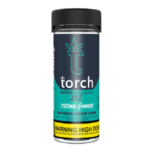 TORCH NITRO BLEND XXL 7000MG GUMMIES - RAINBOW SNOW CONE