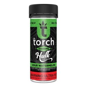 TORCH HULK GUMMIES 15000MG - SOUR WATERMELON