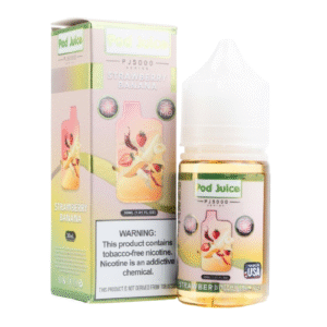 POD JUICE PJ5000 SALT NIC 30ML 35MG - STRAWBERRY BANANA