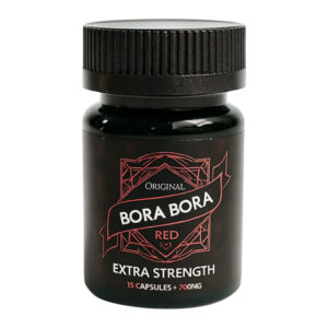 BORA BORA ORIGINAL EXTRA STRENGTH CAPSULES 700MG 15CT - RED