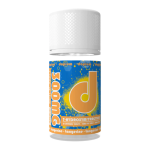 DOPIUM 7-HYDROXYMITRAGYNINE CHEWABLE TABLETS 10MG 30CT JAR - TANGERINE