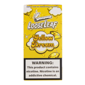 LOOSE LEAF ALL NATURAL WRAPS 2PK BOX OF 20 - YELLOW DREAM