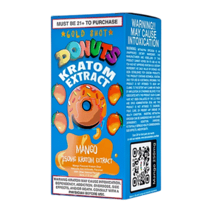 DONUTS KRATOM EXTRACT GOLD SHOTS 30ML 250MG - MANGO