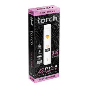 TORCH PRESSURE BLEND 3.5G DISPOSABLE - PINK GUAVA SATIVA