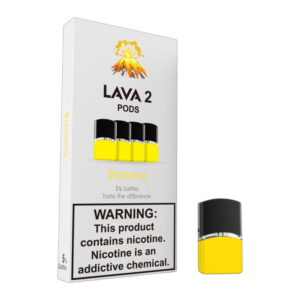 LAVA 2 PODS BOX OF 5 - BANANA