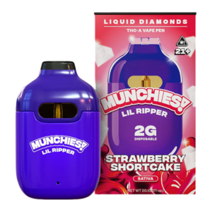 MUNCHIES LIL RIPPER 2G DISPOSABLE - STRAWBERRY SHORTCAKE SATIVA