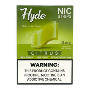 HYDE NICOTINE STRIPS 2MG 20PK - CITRUS