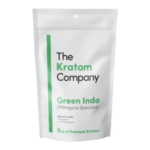 THE KRATOM COMPANY KRATOM POWDER 8OZ - GREEN INDO