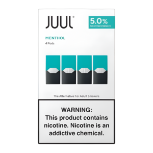 JUUL PODS 4PK - MENTHOL 5%