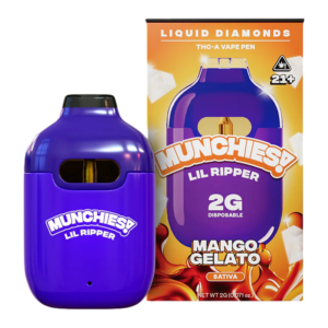 MUNCHIES LIL RIPPER 2G DISPOSABLE - MANGO GELATO INDICA