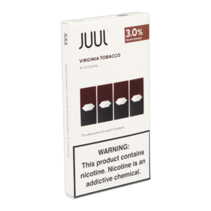 JUUL PODS 4PK - VIRGINIA TOBACCO 3%