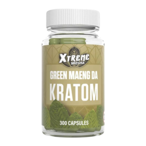 XTREME SPECIOSA KRATOM CAPSULES 300CT - GREEN MAENG DA