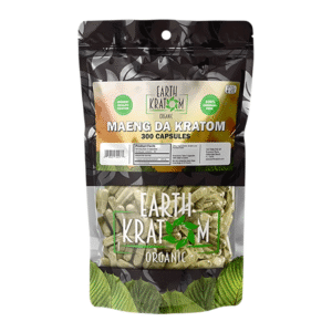 EARTH KRATOM ORGANIC CAPSULES 72CT - MAENG DA