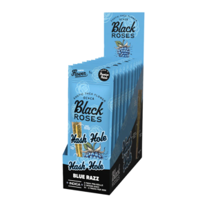 BLACK ROSES EXOTIC HASH HOLE 2G PRE-ROLLS 2PK - BLUE RAZZ INDICA