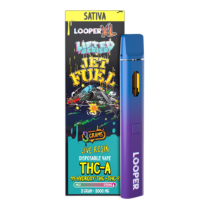 LOOPER XL LIFTED SERIES LIVE RESIN 3G DISPOSABLE - JET FUEL SATIVA