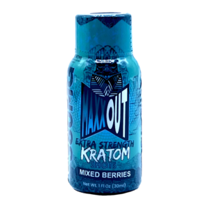 MAXXOUT EXTRA STRENGTH KRATOM SHOTS 380MG - MIXED BERRIES