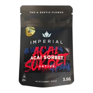 IMPERIAL THC-A EXOTIC FLOWER ZAZA 3.5G - CANDY CRUSH INDICA