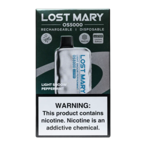 LOST MARY OS5000 BOX OF 10 - LIGHT SNOOW PEPPERMINT