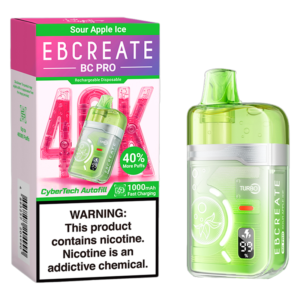 EBCREATE BC PRO 40K - SOUR APPLE ICE
